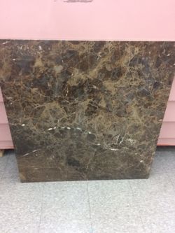 38 by 36 marble top