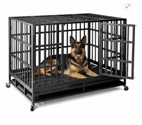 Heavy duty dog kennel