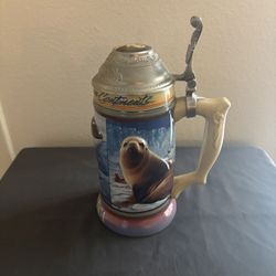 7 Continents Antarctica Beer Stein