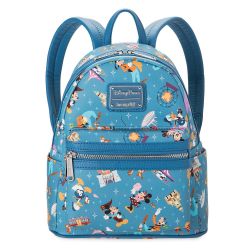 Blue Mickey And Friends Loungefly