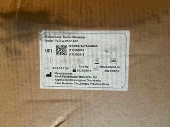 Electric Wheelchair YLB-W-0812-A02