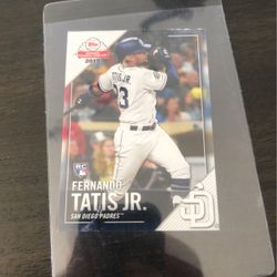 Fernando Tatis Jr Rookie Card