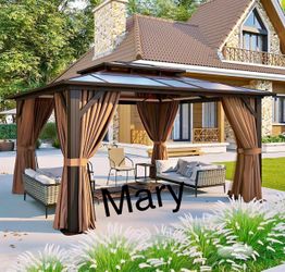 12-ft-x-10-ft-Hardtop-Outdoor-Double-Roof-Gazebo-with-Netting-and-Curtains