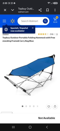 Home 365 collapsible hammock w/carrying case