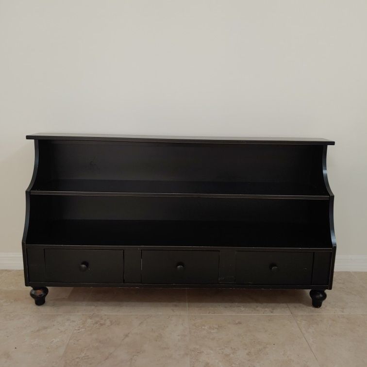 Console With 3 Drawer Base