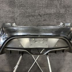 13-15 Hyundai Veloster Turbo OEM Rear Bumper Assembly W/ Park Assist 