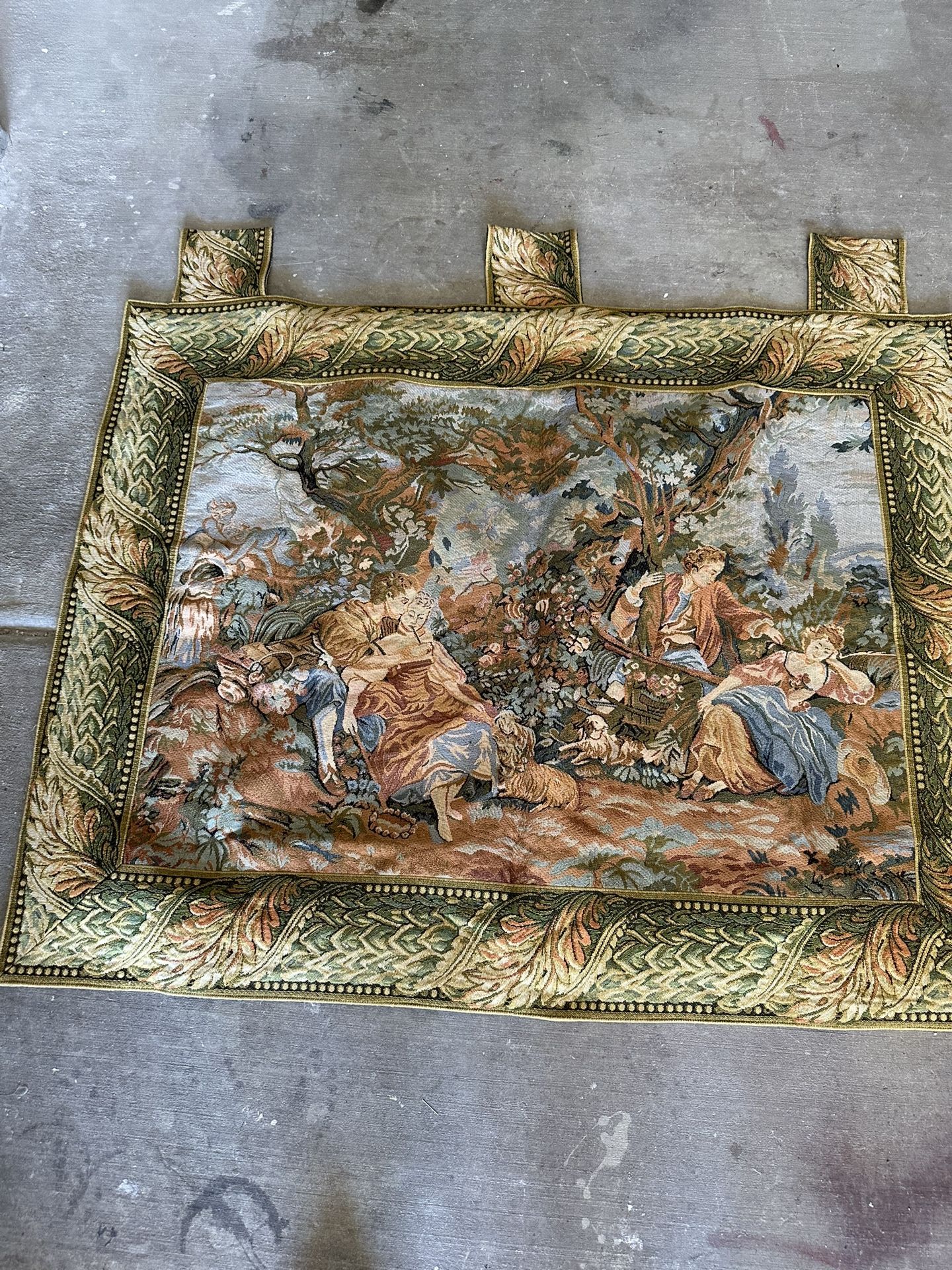 Italian Tapestry 47 X 43”