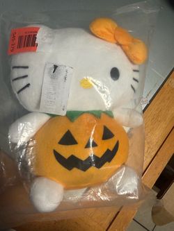 Hello Kitty Halloween Pumpkin Plush