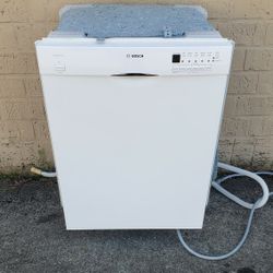 Bosch White Dishwasher 