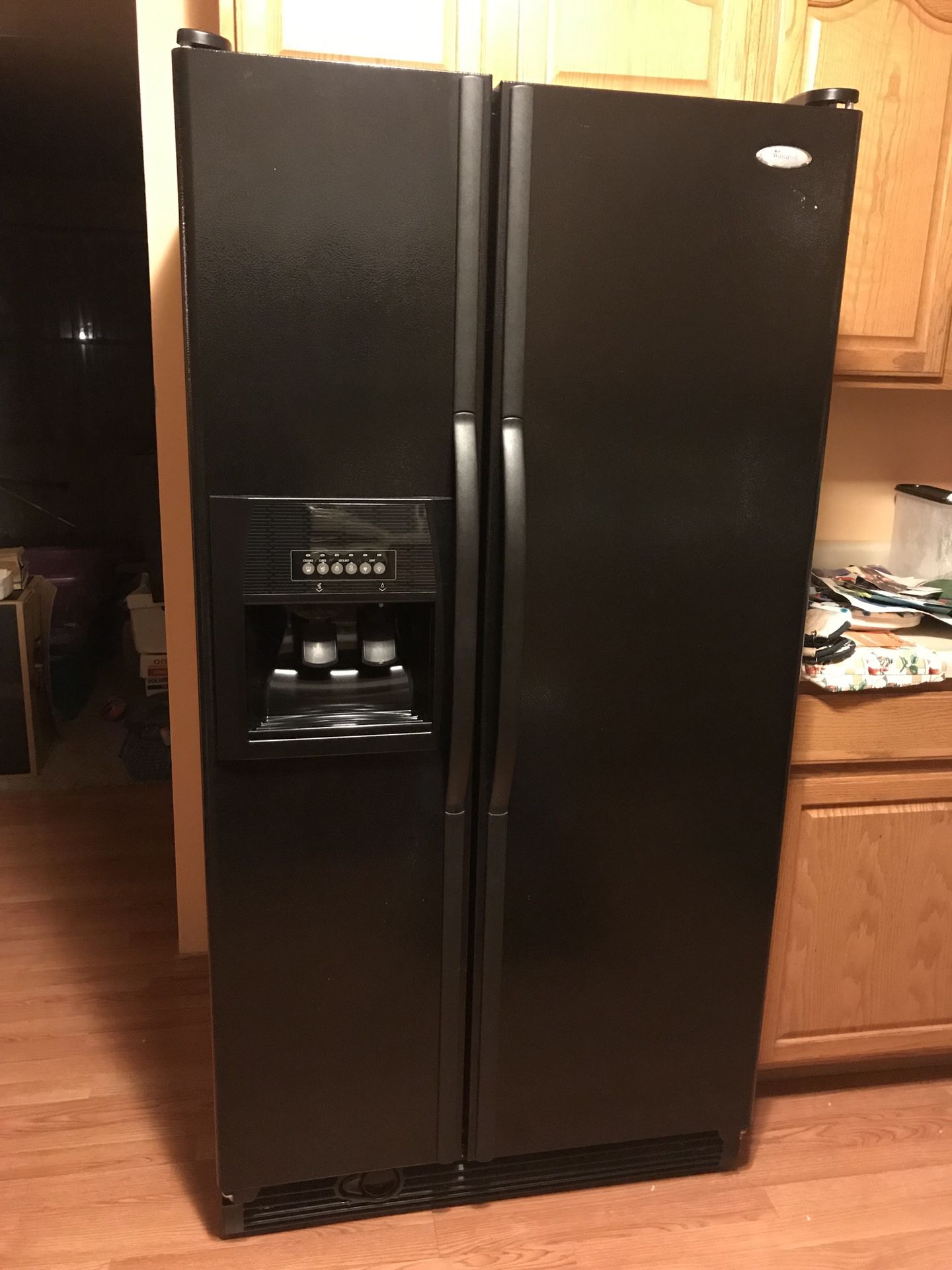 Refrigerator and washer both whirlpool brand new 350 or best offer