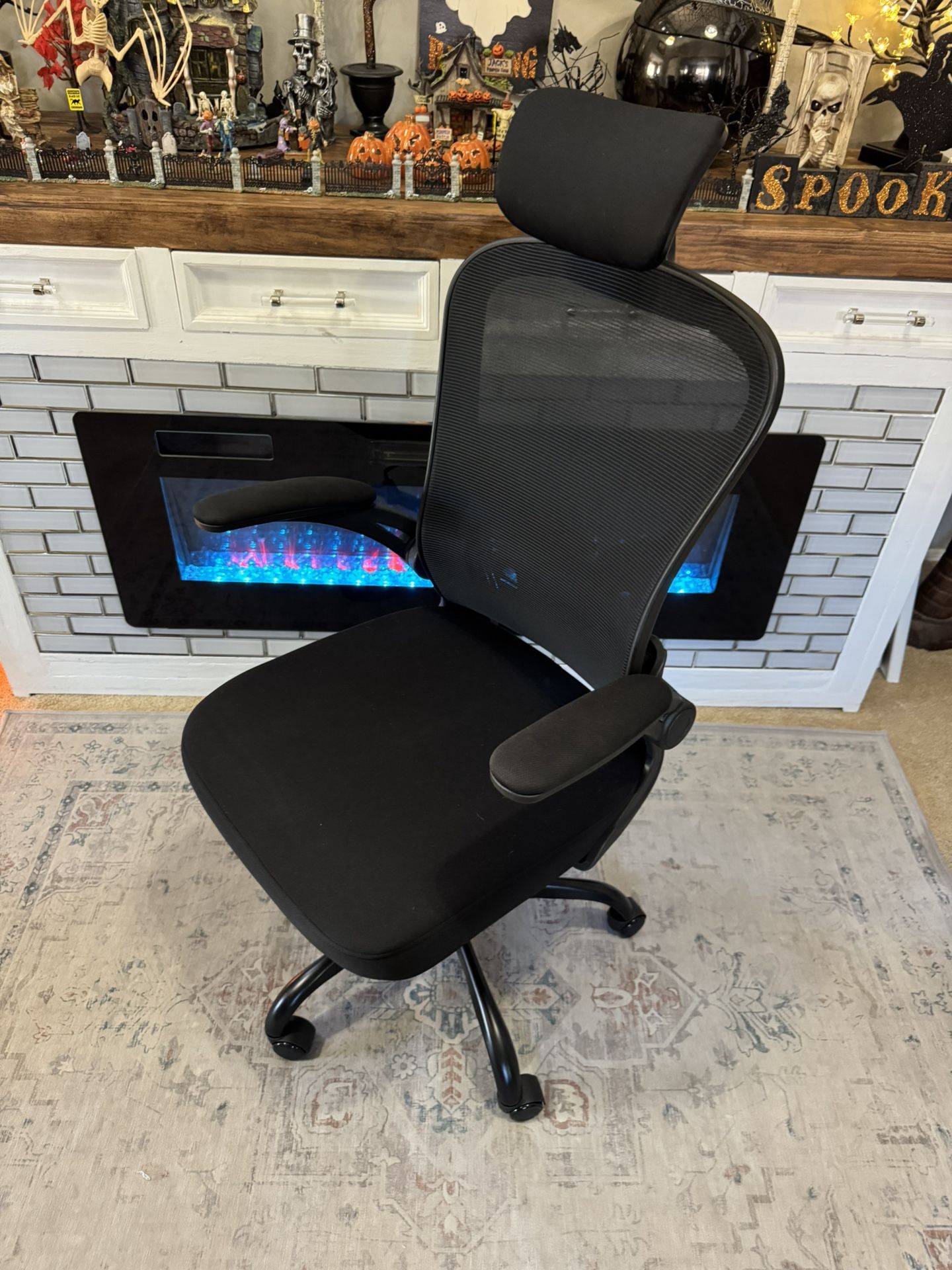 Black Mesh High Back Office Chair