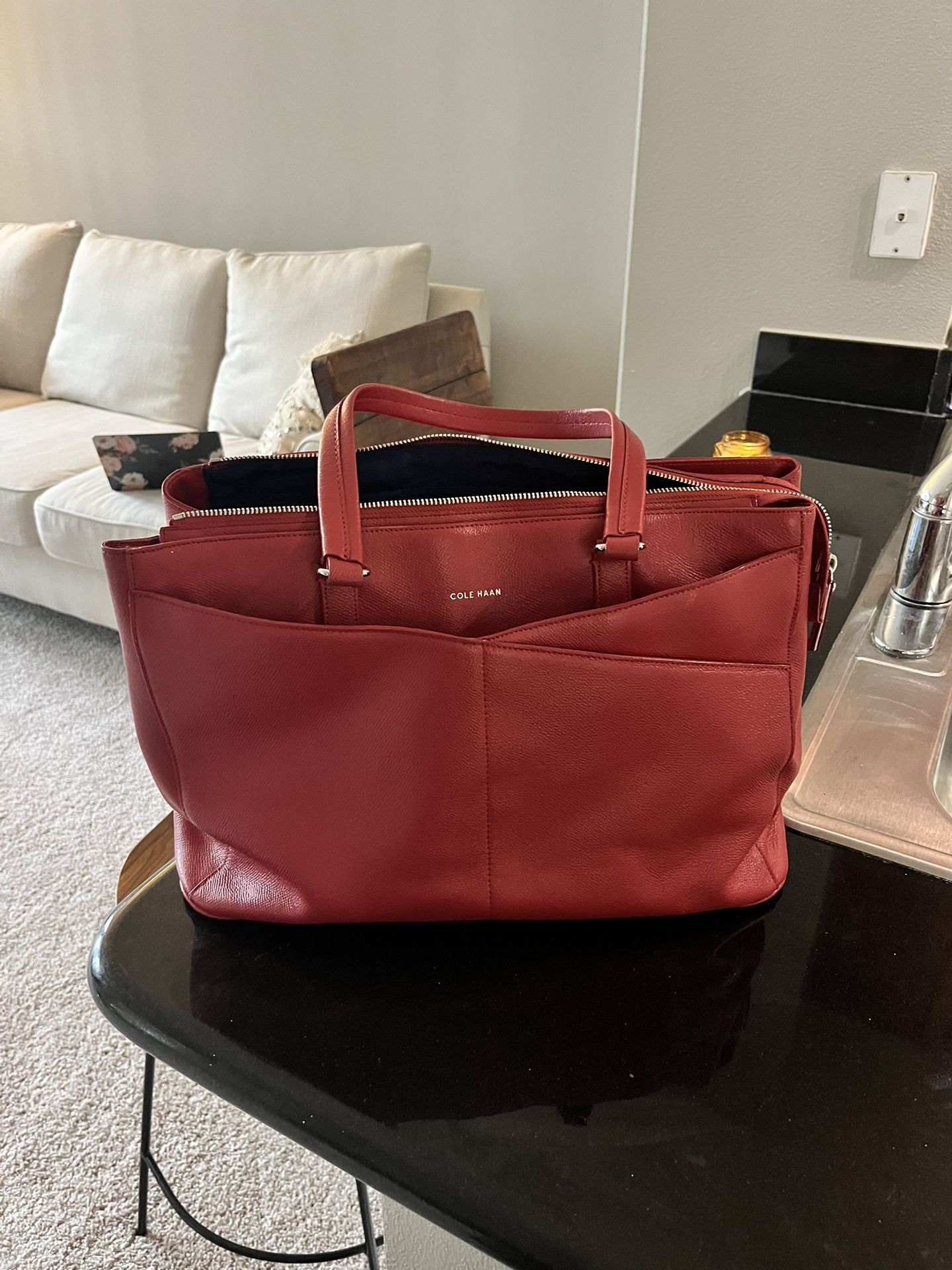 cole haan red tote purse for Sale in Austin TX OfferUp