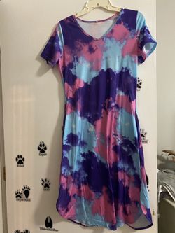 Tie dye dress