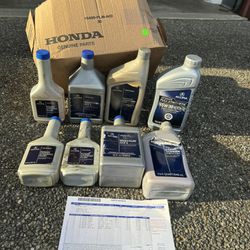 Acura Oils And Others