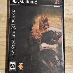 Twisted Metal Black Sony PlayStation 2 PS2 Video Game CIB Complete In Box Manual