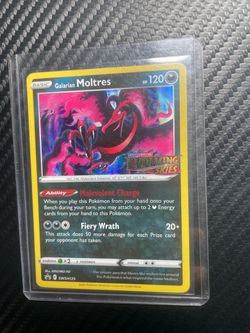 Pokémon Cards Galarian Moltres  SWSH Promo