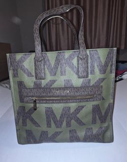 Michael Kors Green Logo Tote