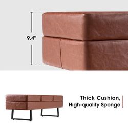 Saddle Brown Waiting Bench New In Box 7008