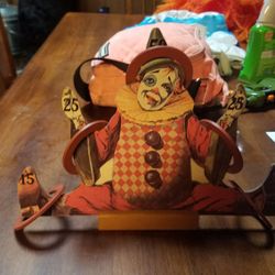 Clown Ring Toss game 