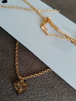 Daughter sterling charm chain 14k gf $10 firm Everson Washington