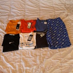 Men’s Adidas Under Armour Nike L XL 2XL Lot Of 7  