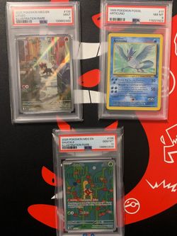 PSA Pokémon slabs
