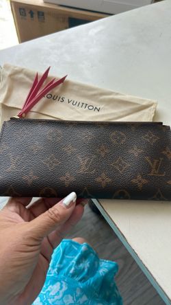 Louis Vuitton Monogram Canvas Fuchsia Adele Wallet