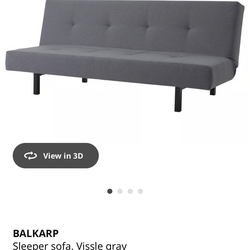 Ikea Balkarp sleeper sofa