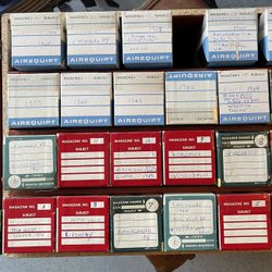 35mm Slides In Vintage Barnett & Jaffe Baja Case - Nice!