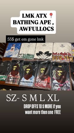 BATHING APE /AWFULLOCS