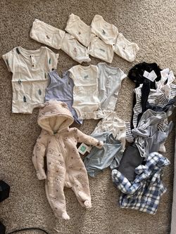 Bag of - random sizes - baby clothes