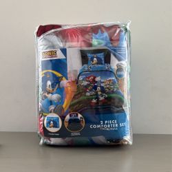 Sonic The Hedgehog Comforter Set