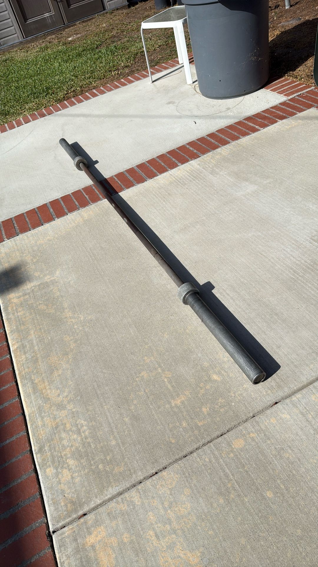 45 Lbs Olympic Barbell CrossFit Fitness Exercise Equipment Weight Training