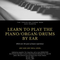 Piano Keyboard Drum Organ Lessons