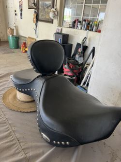 Harley Leather Seat