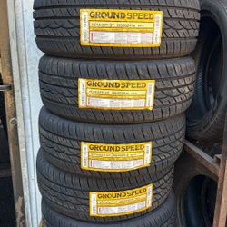 205/55/16 Ground Speed Tires