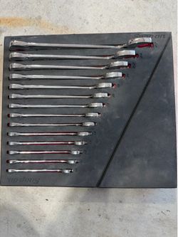 Snap-On Flank Drive Plus 4 Way Wrench Set-Metric