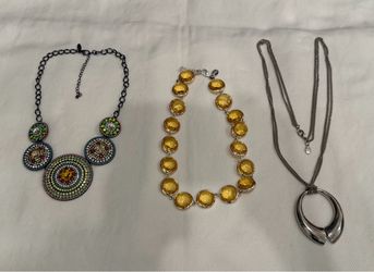 3  Necklace  Natasha, Express, White House Black Market