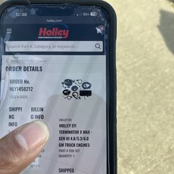 Holley EFI terminator X