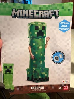 Minecraft Creeper Inflatable Child Costume