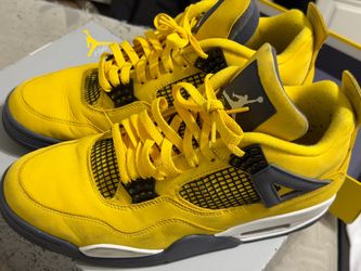 Jordan 4 Thunder Yellow