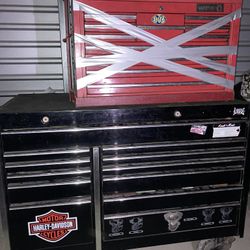 Snap On Roll Away Tool Box Harley Davidson Ed.