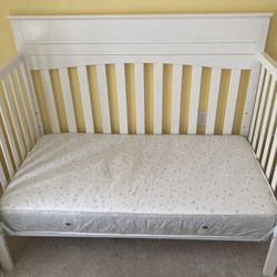 Baby Crib W/ Mattress 