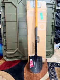 Husky 47” Digging Shovel with Comfort Step