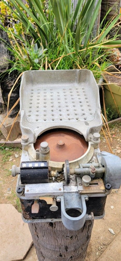 Vintage Downey Johnson Coin Counter Model 20 PH Manual Crank