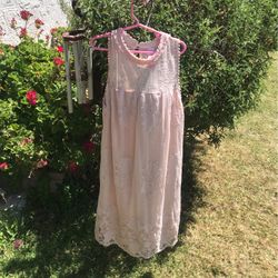 Pink Dress For Girl Size:7/9
