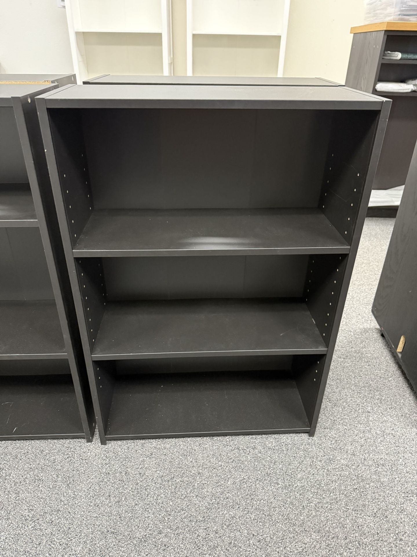 Black Shelving Unit