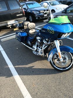 Neon Green Road Glide Windshield 