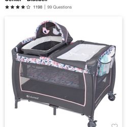 Baby Trend Lil Snooze Deluxe Il Nursery Center - Bluebell
