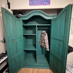 Antique Rustic Armoire